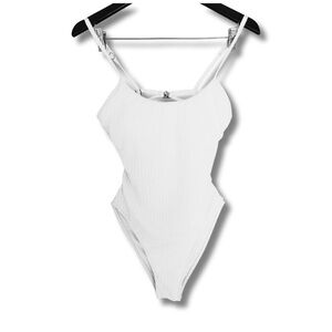 Women’s, Swimsuit, Zaful, Size 4 (Small), White